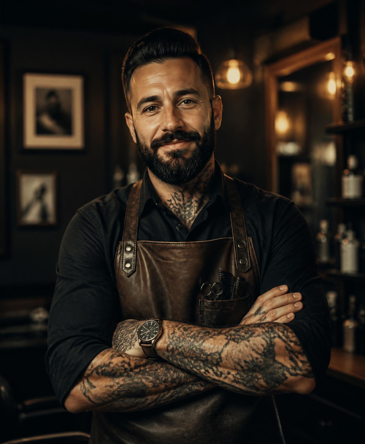 Jack, owner and lead barber at Jack's Barbers Belfast